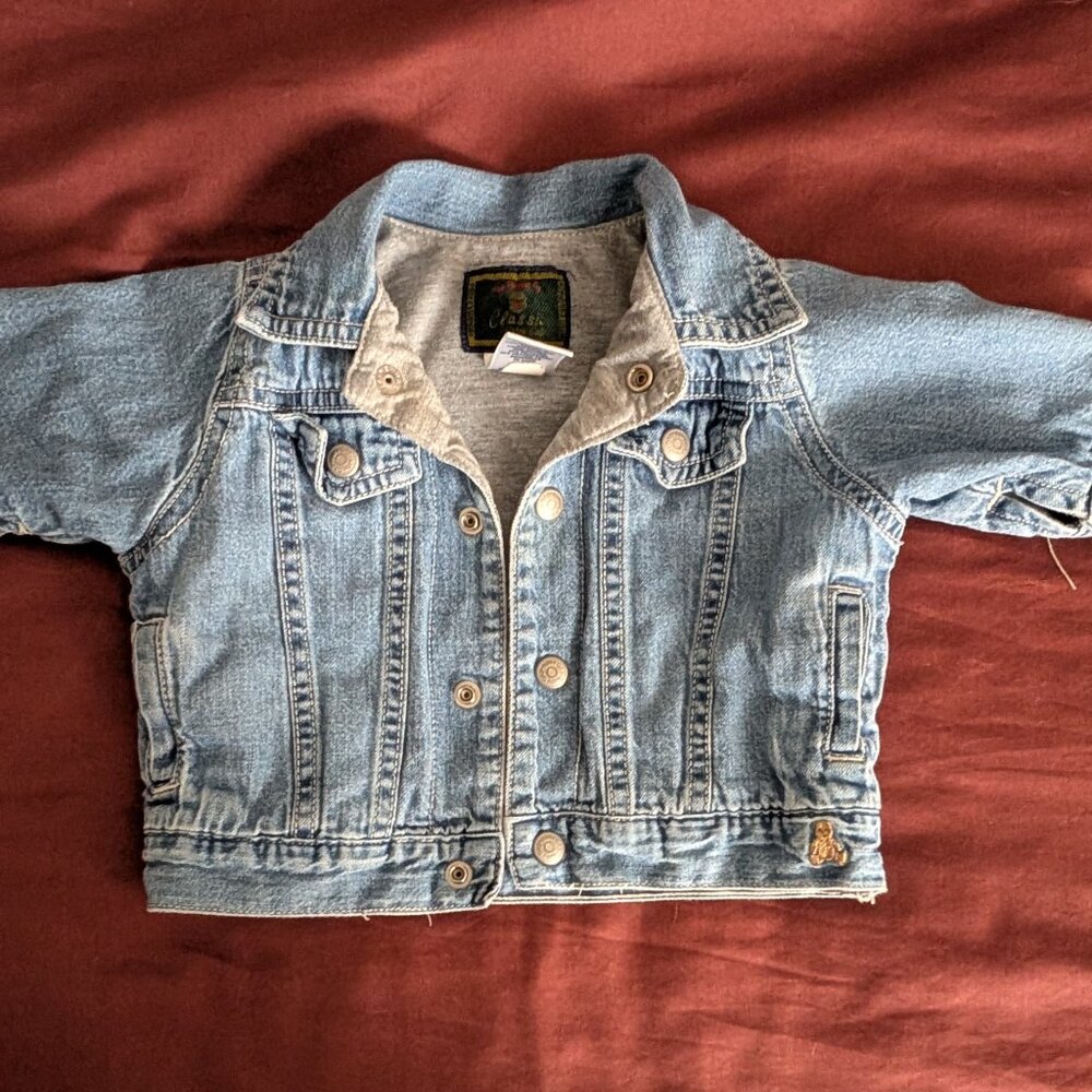 90s Vintage Baby Gap Denim Jackets – Toddler/Baby Classic Jean Jackets (set) - Picture 6 of 8